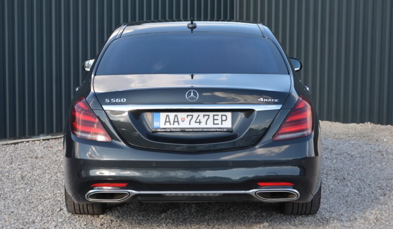 Mercedes S trieda 560.00 4×4 4Matic-AMG Packet 1.Majiteľ,Slovák,Servis len Mercedes full