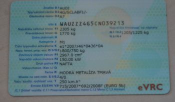 Audi A7 3.00 TDI, automat, koža full