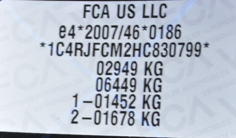 Jeep Grand Cherokee 3.00 4×4 L V6v Overland, koža full