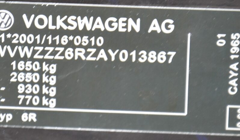 Volkswagen Polo 1.60 TDI, servisna kniha full