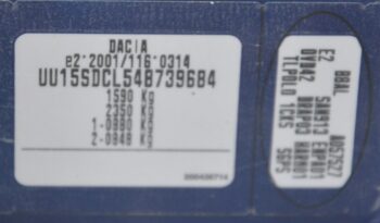 Dacia Sandero 1.50 SR voz. diesel full
