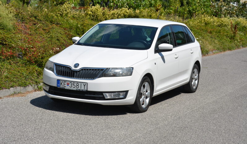 Škoda Rapid Spaceback 1.60 TDi DSG, SR voz, Po rozvodoch full